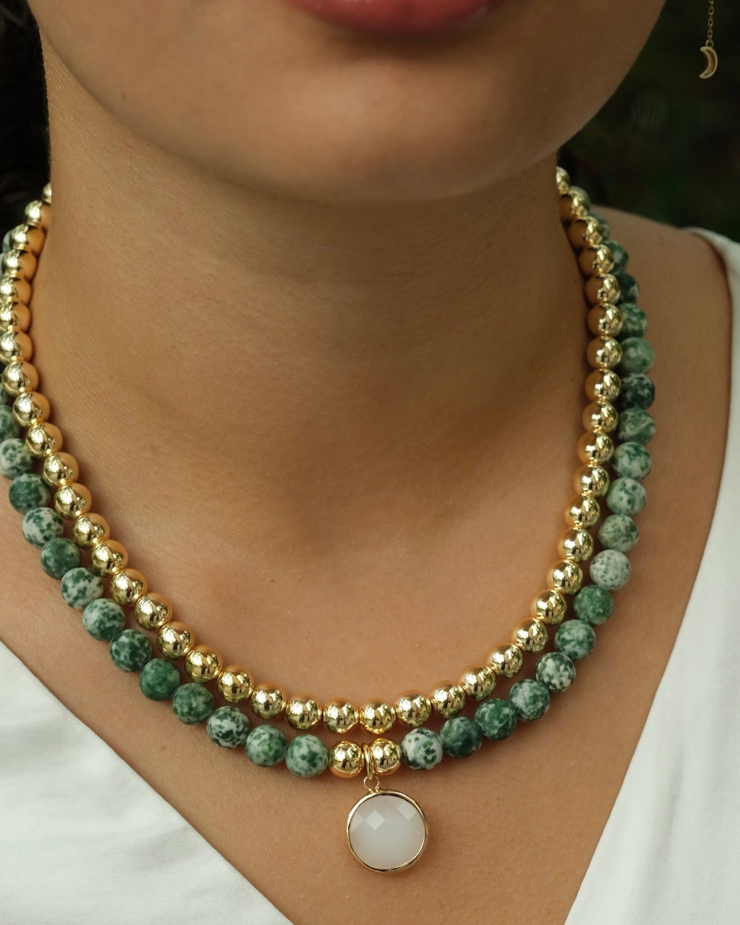 Ivy & Pearl Necklace