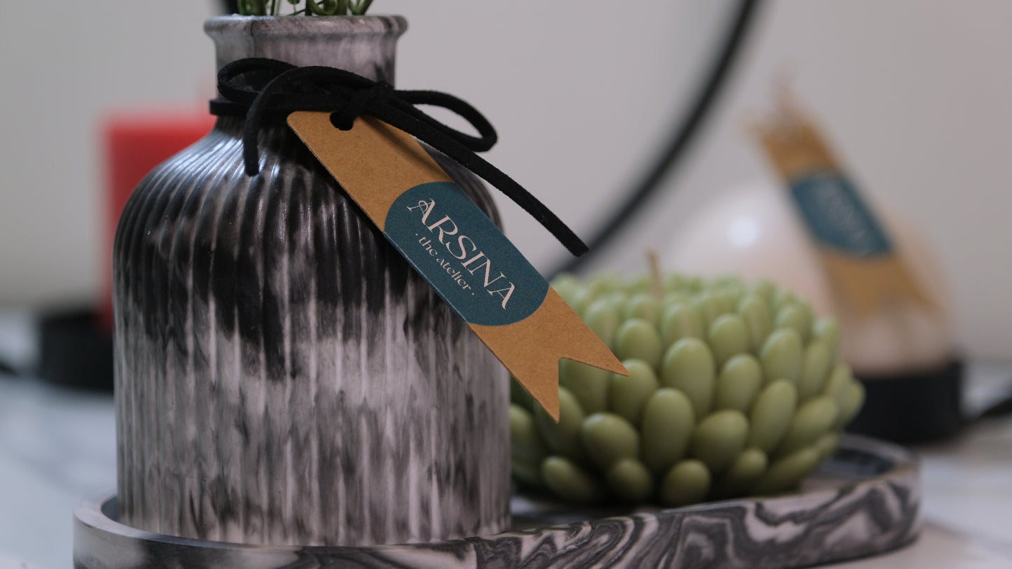 Jesmonite Vase and Tray Sets